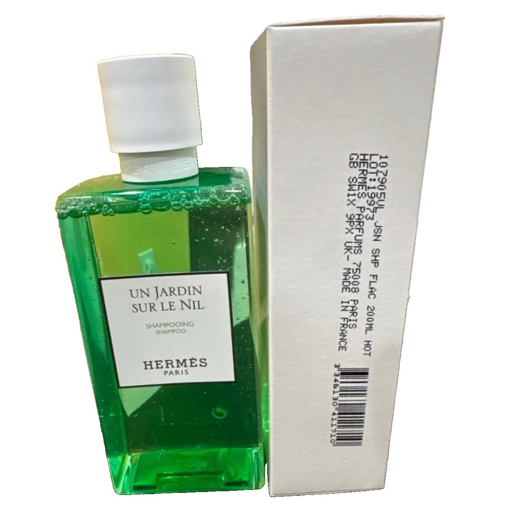 Hermes Un Jardin Sur Le Nil Shampoo 6.7 oz 200ML  New In Box